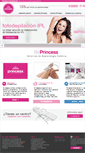 Mobile Screenshot of princessfotodepilacion.com